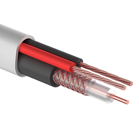 Купить Кабель КВК-В-2*0.5 12V (100м.) внутреннее исполнение