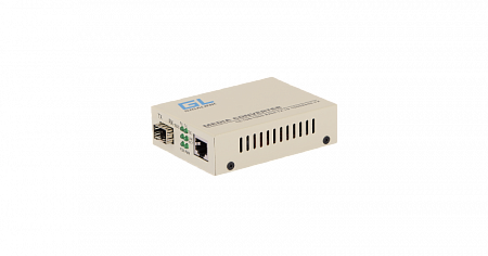 Купить Медиаконвертер GL-MC-UTPG-SFPG-F.r2, UTP-SFP, 10/100/1000Мбит/с в 1000Мбит/с, rev2. GIGALINK