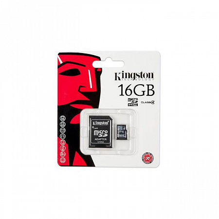 Купить Карта памяти microSDHC 16Gb Kingston 
