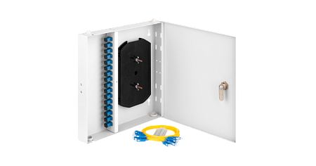 Купить Оптический кросс NMF-WP16STUS2-IP-ES-GY NIKOMAX Essential Line, настенный, укомплектованный на 16 п