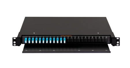 Купить Оптический кросс NMF-RP32LCAS2-TS-P1-1U-BK NIKOMAX 19&quot; Premium Line, 1U, укомплектованный на 32 по