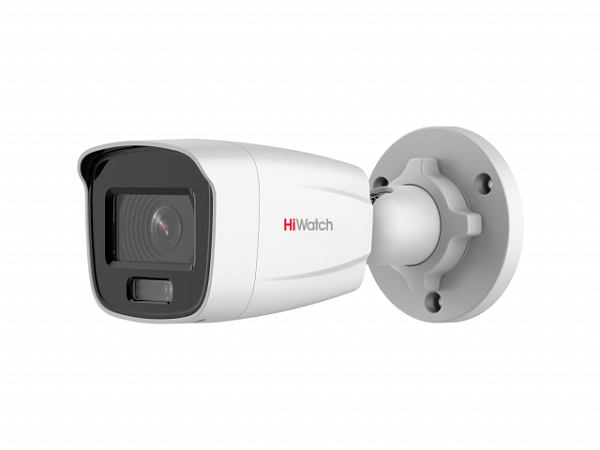 Купить Видеокамера DS-I450L (2.8 mm) ColorVu 4Мп уличная цилиндрическая IP-камера с LED-подсветкой до 30м 