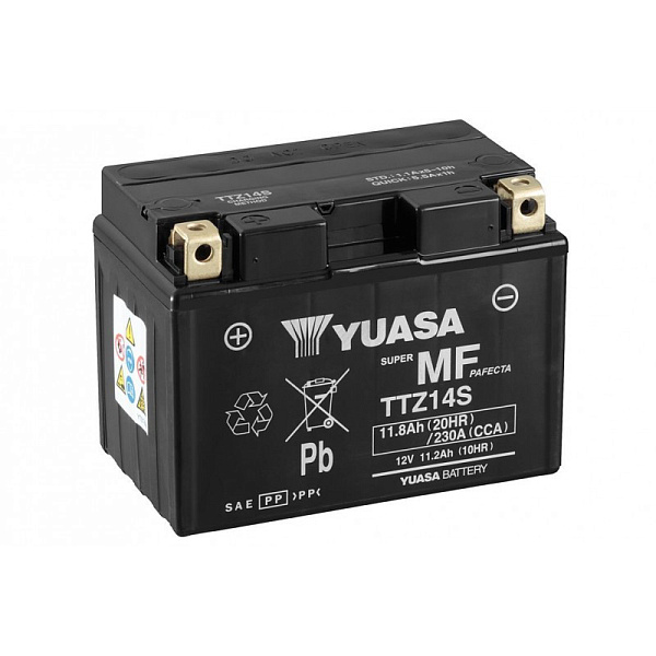 Купить Аккумулятор YUASA TTZ14S (YTZ14S) 12 В 14 Ач