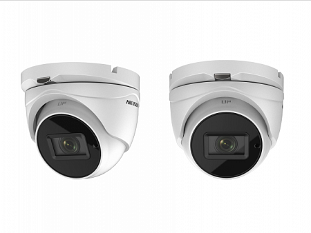 Купить Видеокамера DS-2CE79U8T-IT3Z (2.8-12 mm) 8Мп уличная купольная HD-TVI камера с EXIR-подсветкой до 80