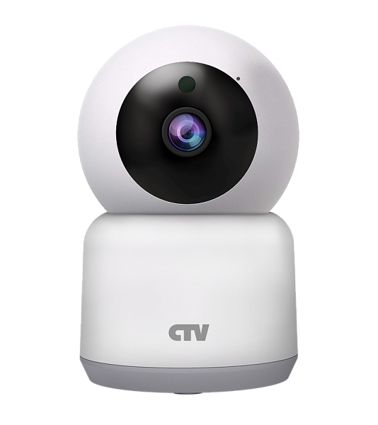 Купить Видеокамера CTV-Home Cam Wi-Fi PTZ, разрешение 1920*1280 (2Мп), передача со скоростью до 15 к/с, сен