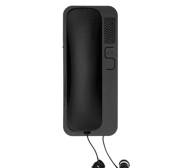 Купить Трубка Cyfral Unifon Smart D (ЧЁРНАЯ) ЦИФРОВАЯ 