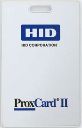 Купить Карта HID ProxCard II, бесконтактная Proximity карта с прорезью для крепления, форматы до 85 бит, бо