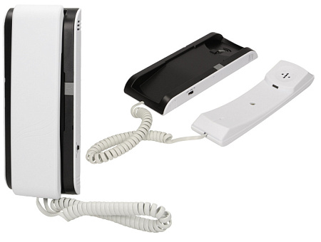 Купить Трубка Cyfral Unifon Smart U (БЕЛО-ЧЁРНАЯ) КООРДИНАТНАЯ совместима с домофонными системами Цифрал, V