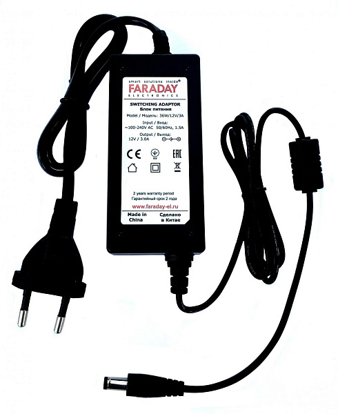Купить Блок питания 36W/12V/3A