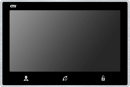 Купить Видеодомофон CTV-M4703AHD B(чёрный) формата AHD с IPS экраном 7&quot;, Hands free, встроенный детектор д
