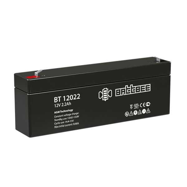 Купить Аккумулятор BT 12022 12/2,2 В/Ач 178х35х67 мм