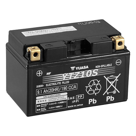 Купить Аккумулятор YUASA YTZ10S 12 В 8,6 Ач