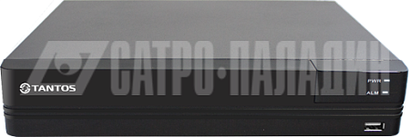 Купить Видеорегистратор TSr-UV0417 Eco, 4 канальный мультиформатный AHD/TVI/CVI/CVBS H.265+/H.264+ видеорег
