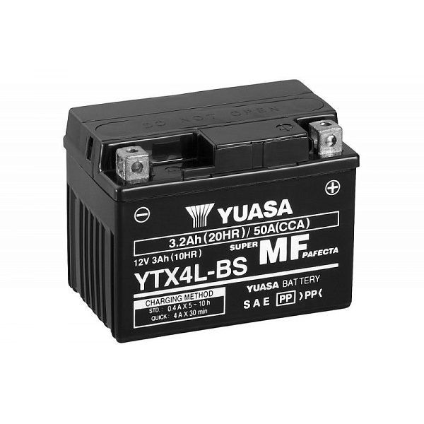 Купить Аккумулятор YUASA YTX4L-BS 12 В 3 Ач