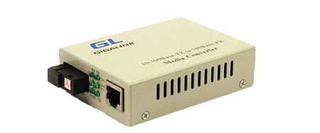 Купить Медиаконвертер неуправляемый GL-MC-UTPF-SC1F-18SM-1550-N из UTP, 100Мбит/c в WDM, без LFP, SM, SC, T