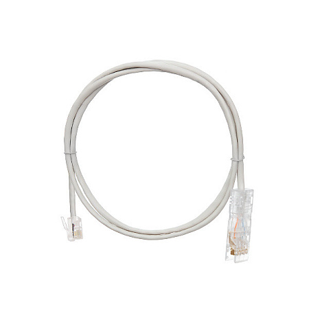 Купить Коммутационный шнур NIKOMAX серый 5м PVC нг(А) NMC-PC2UD05E-050-GY U/UTP 2 пары, Кат.5 (Класс D),