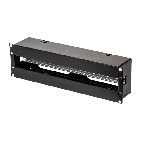 Купить Панель 19&quot; с DIN-рейкой, 3U, Ш481хВ133хГ97мм, черная