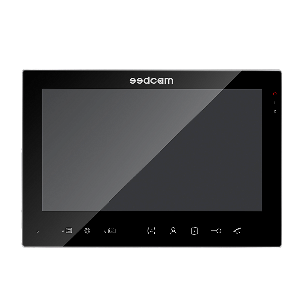 Купить Видеодомофон SD-760HW (черный) 7&quot; TFT LCD монитор видеодомофона AHD , разрешение 1024х600, продолжит