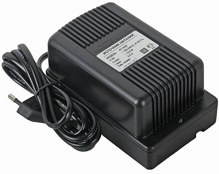Купить Блок питания AT-12/30(Black) стабилизированного питания Uвх=110-240V AC, Uвых=12.6V DC, Iвых = 3,0A