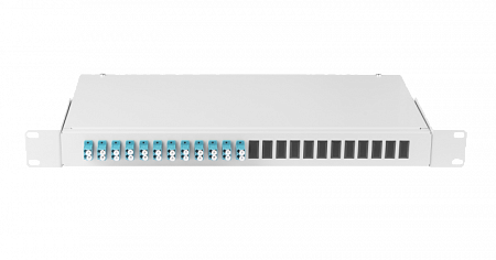 Купить Оптический кросс NMF-RP72LCUM4-WS-ES-2U-GY NIKOMAX 19" Essential Line, 2U, укомплектованный на 72 п