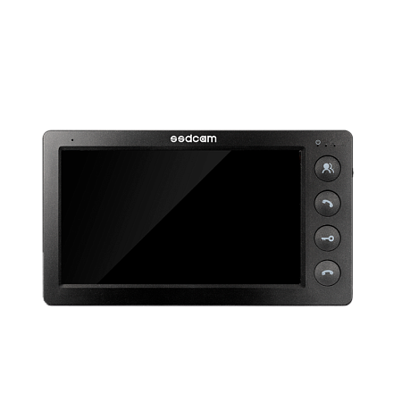 Купить Видеодомофон SD-720L (черный) 7&quot; TFT LCD монитор видеодомофона аналоговый (CVBS), разрешение 800х480