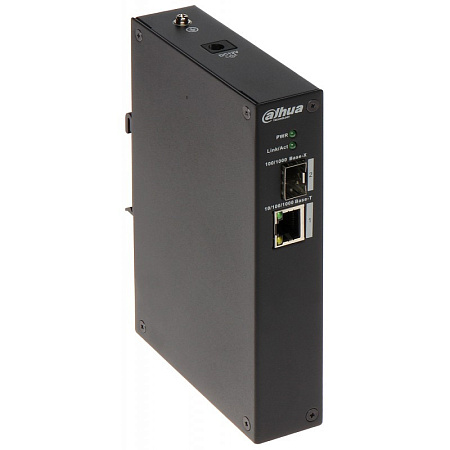 Купить Медиаконвертер DH-PFS3102-1T Гигабитный медиаконвертер Порты: 1 RJ45 100/1000Мбит/с, 1 SFP 100/100