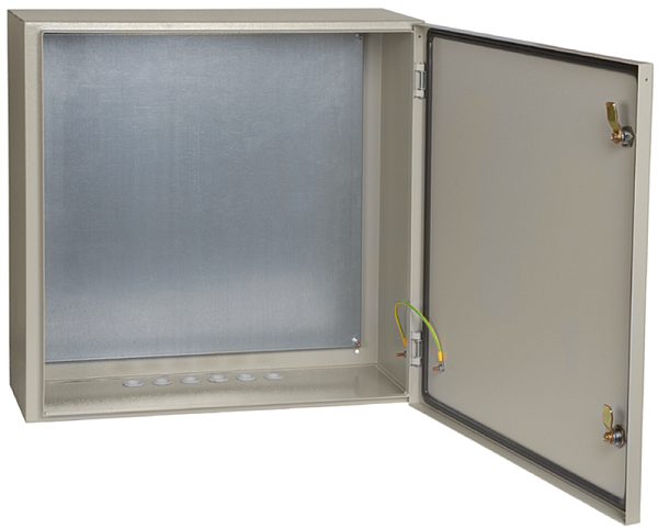 Купить Корпус металлический ЩМП-6.6.2-0 У2 (600х600х250мм) IP54 IEK