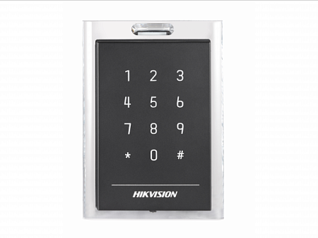 Купить Считыватель DS-K1101MK Считыватель Mifare карт с сенсорной клавиатурой
Частота считывания 13.56МГц;