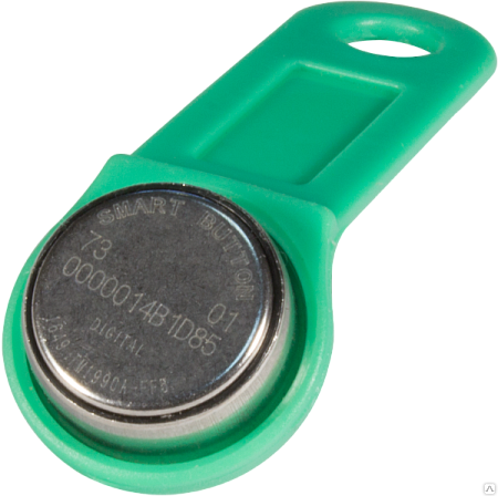Купить Ключ TM1990A iButton TS (зелёный)